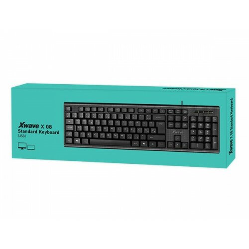 X Wave tastatura crna USB X8 028311 Cene
