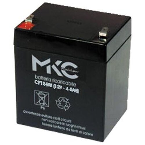 Mkc akumulatorska baterija MKC1245, 12V, 4.5Ah, Crna Slike