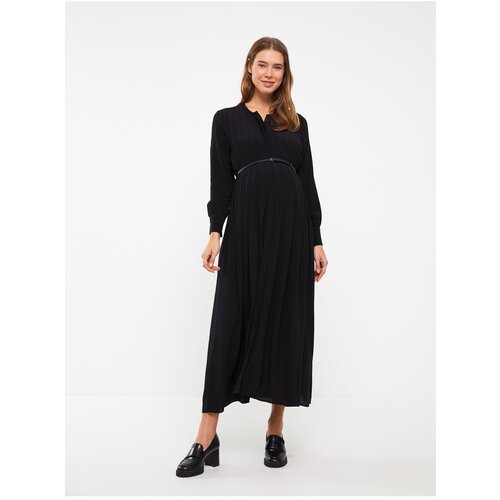 LC Waikiki Long Sleeve Viscose Maternity Dress Cene