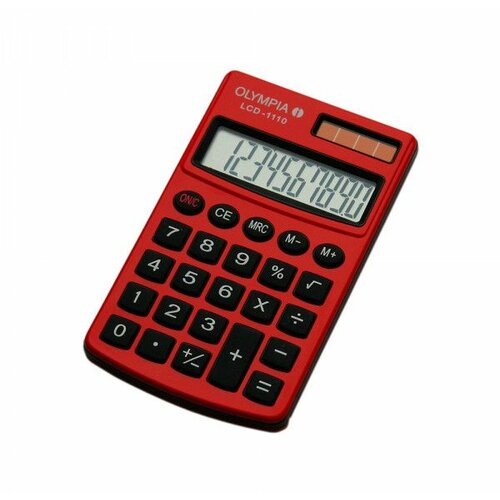 Olympia kalkulator lcd 1110 red Slike