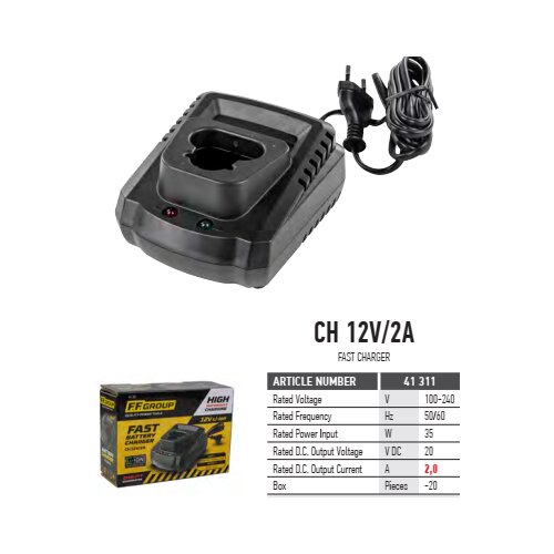 FF_Group FF Brzi punjač CH 12V/2A Cene