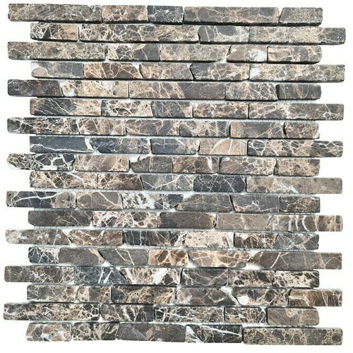 x Mozaik ploščice MOS BRICK 185 (30,5 x 30,5 cm, rjava) Cene