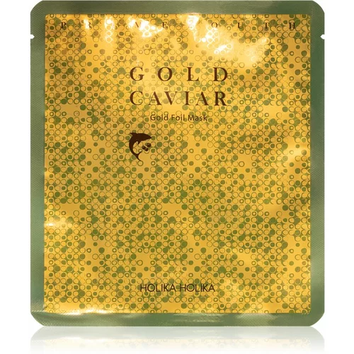 Holika Holika Prime Youth Gold Caviar hidratantna maska od kavijara sa zlatom 25 g