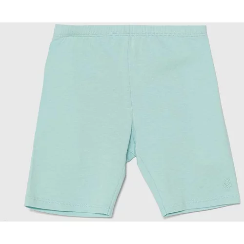 United Colors Of Benetton Otroške kratke hlače turkizna barva