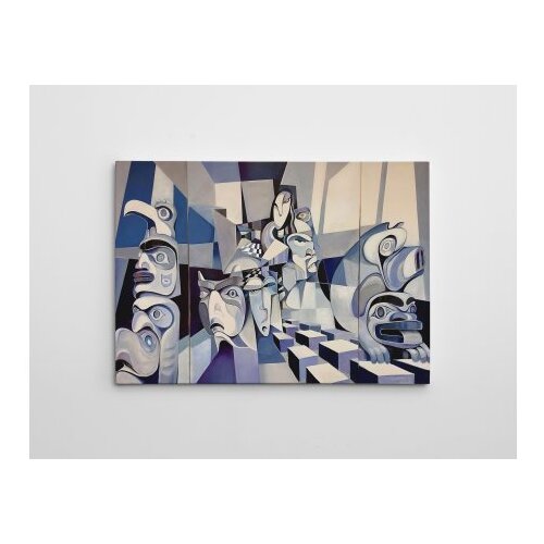 Wallxpert WY327 Dekorativna slika, 70 x 100 cm Slike