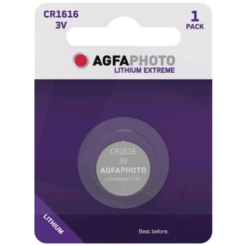 Agfa Litijumska baterija CR1616 B1, 3V, Dugmasta, Blister 1 komad Cijene