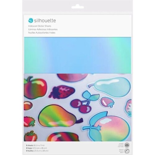 Silhouette Printable Sticker Sheets - Iridescent Cijene