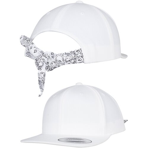 Flexfit Bandana Tie Snapback wht/wht Cene