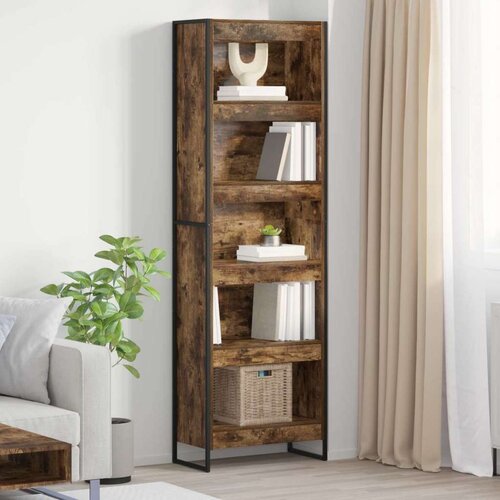 vidaXL Ormarić za knjige 2 pcs Dimni hrast 80 x 30 x 155 cm Cene