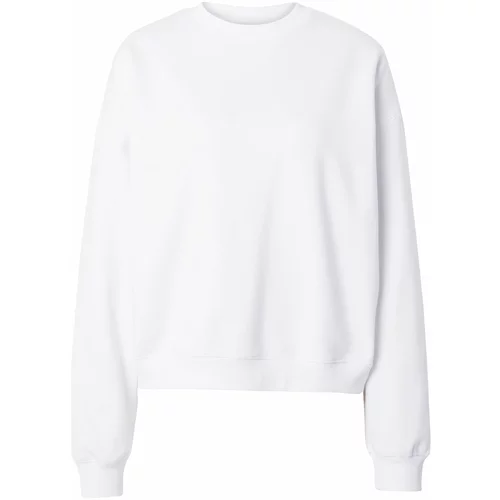 WEEKDAY Sweater majica 'Essence Standard' bijela