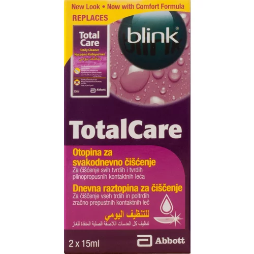 Blink Totalcare, raztopina za čiščenje kontaktnih leč