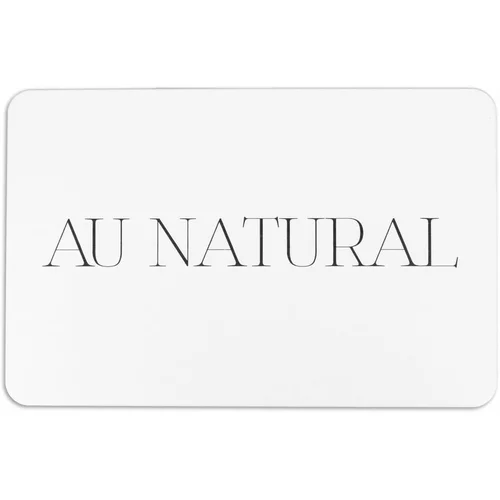 Artsy Doormats Bijela kupaonska prostirka 39x60 cm Au Natural -