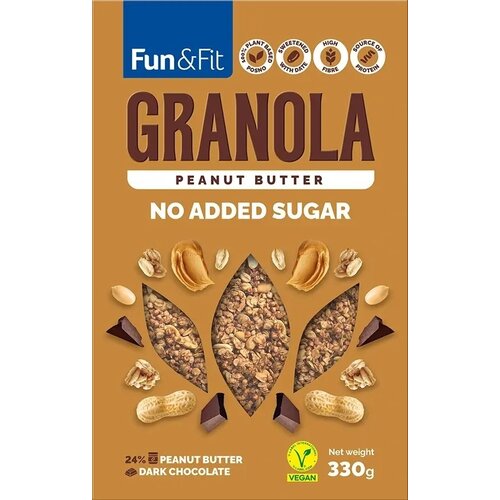 Florida Bel fun&fit granola kikiriki puter 330G Cene
