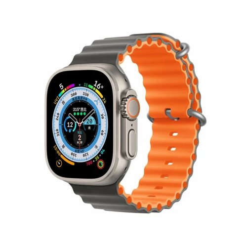 Moye Smart Watch Ocean Strap 44/45/49mm Cury/Orange Cene