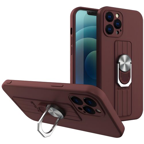 IZMAEL.eu Futrola Ring Case za Apple iPhone 7/iPhone 8/iPhone SE 2020/iPhone SE 2022 - Smeđa Cene