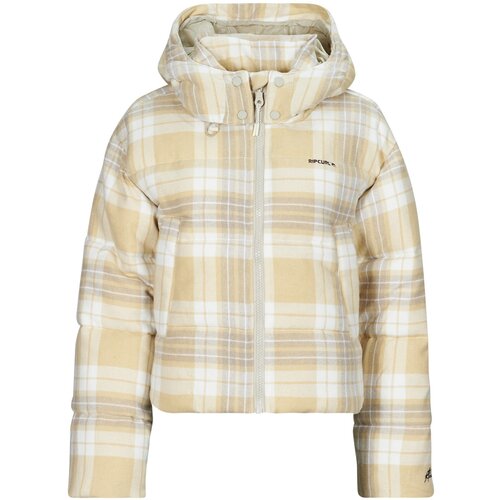 Rip Curl Puhovke ANTI-SERIES SURF CHECK PUFFER Bež Cene
