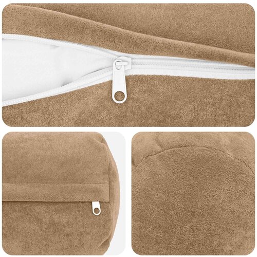  Presvlaka za jastuk 6 pcs HEERLEN Sivosmeđa &amp;Oslash; 15 x 40 cm Slike