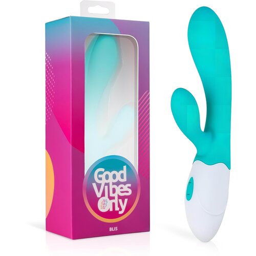 Good Vibes Only rabbit vibrator Blis, tirkizan Cijene