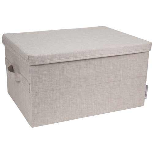 Bigso Box of Sweden Bež škatla za shranjevanje Wanda, 34 x 25 cm Cene
