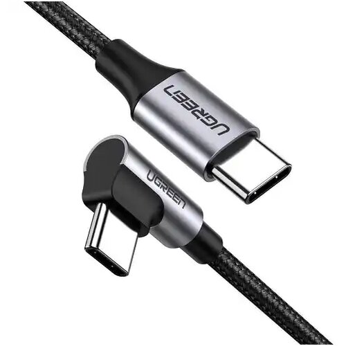 Ugreen Kabl US255 USB-A 2.0 na USB tip C 3A 1m 90 stepeni Cene
