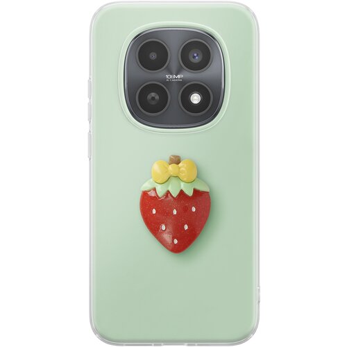 AVIZAR Ovitek za Redmi Note 15 s 3D motivom jagode in dvignjenim robom, Zelena, (5000274116) Cene