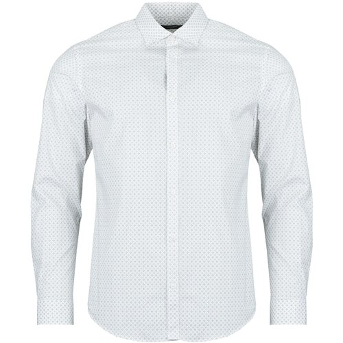 Jack & Jones Srajce z dolgimi rokavi JPRBLABLACKPOOL PRINT Bela Cene
