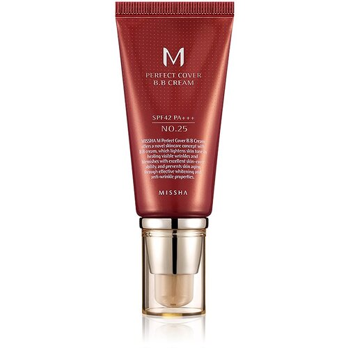 MISSHA M Perfect Cover BB krema z visoko UV zaščito odtenek No. 25 Warm Beige SPF42/PA+++ 50 ml Cene