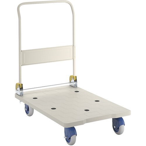 PRESTAR ploski voziček iz umetne mase, s preklopnim potisnim ročajem, dxš 710 x 455 mm Cene