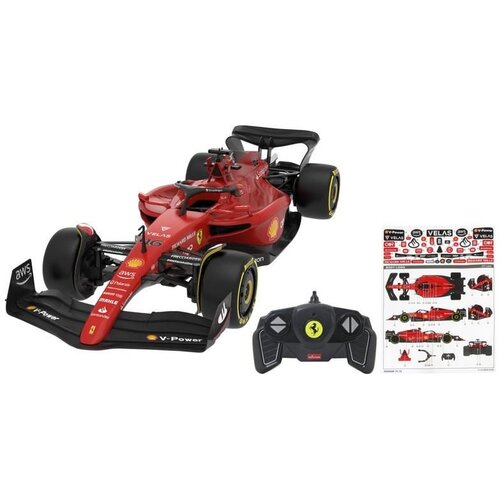 JAMARA auto na daljinsko upravljanje DELUX Ferrari F1-75, crveni 1:18 Slike