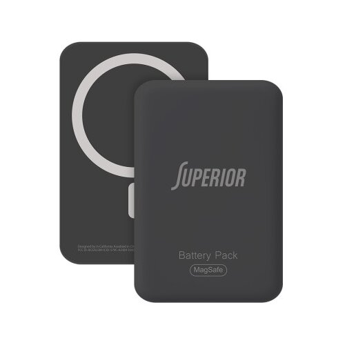  Power bank magsafe superior 15w 5000 mah crni ( BAT2684 ) Slike