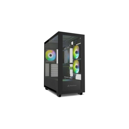  Kući&scaron;te SHARKOON gaming, Rebel C60 RGB Black ATX, ventilator 4&times;120 Cijene