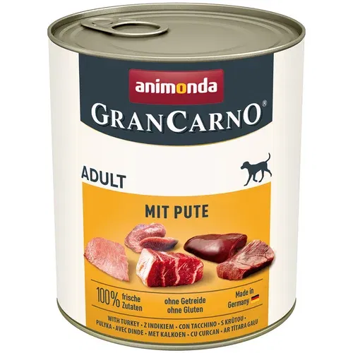 Animonda GranCarno Original Adult 6 x 800 g - S puretinom