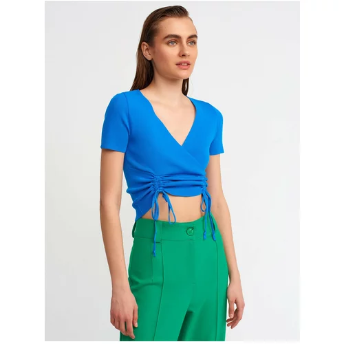 Dilvin Blouse - Blue - Fitted