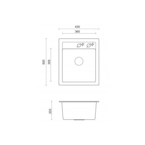Quadron Johnny 100 GraniteQ crna sudopera OUTLET Slike