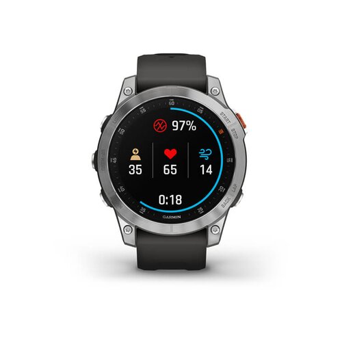 Garmin &amp;scaron;portna ura epix gen 2 silver antracitno siva Slike