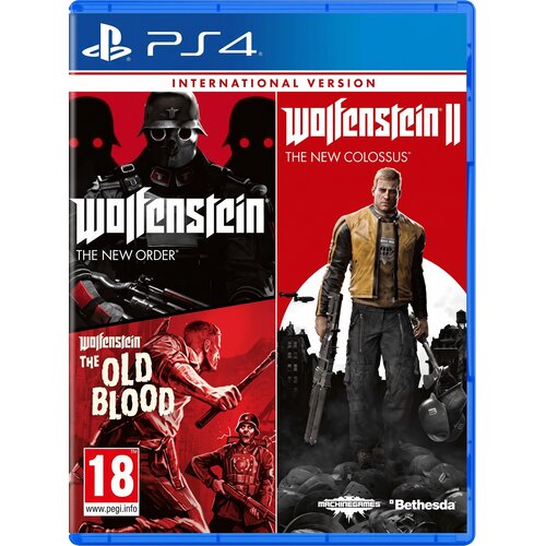  Wolfenstein Triple Pack (PS4) - rabljeno Slike