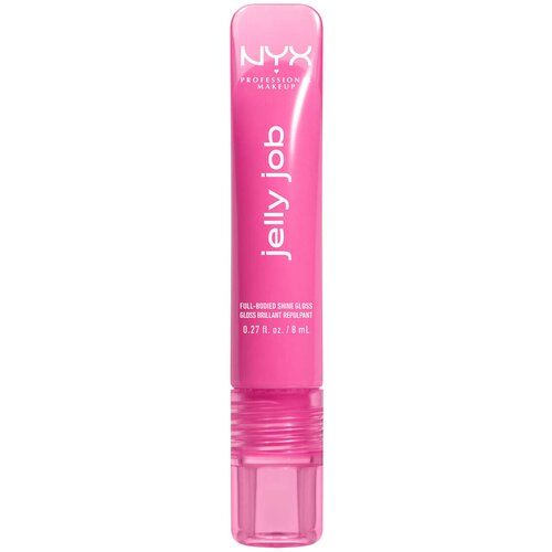 NYX Professional Makeup Jelly Job svetleči sijaj za ustnice z učinkom povečanja odtenek Jelly Icing 7.5 ml Slike