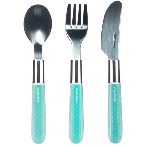 Canpol BABIES PRIBOR - METALNI SET NOZ, VILJUSKA I KASIKA 9/477 - BLUE Cene