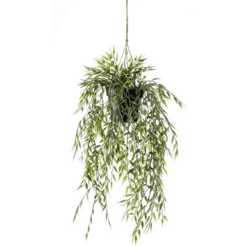 Emerald umjetni viseći grm bambusa u posudi 50 cm