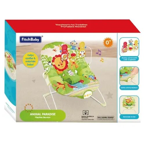 Magic Toys Fitch Baby: Lavić ležajka za bebe sa zvukom Cene