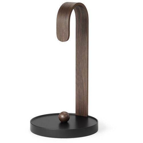 Umbra Črno leseno stojalo za papirnate brisače ø 17 cm Bellwood – Cene