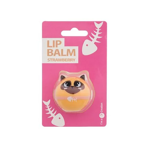 2K Cute Animals Lip Balm Strawberry balzam za ustnice 6 g