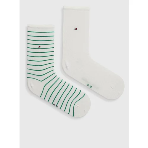 Tommy Hilfiger Čarape 2-pack za žene, boja: zelena