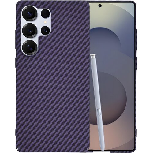  Maska Techsuit Carbonite FiberShell za Samsung Galaxy S25 Ultra - Ljubičasta KP38078 Cijene