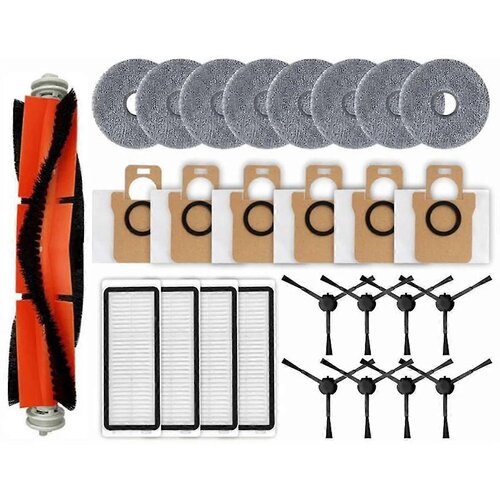 INORCO Nadomestni deli za Bot L20 Ultra/X20 Pro robotski sesalnik Glavna stranska krtača HEPA filter Mop vrečka za prah, (21849305) Slike