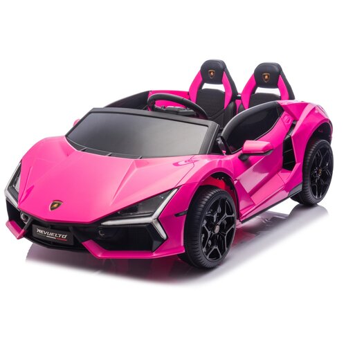  Licenciran avto na akumulator Lamborghini Revuelto XL STRONG - dvosed - roza Slike