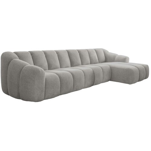 Miuform Svijetlo siva kutna garnitura (s desnim kutom/s ležaljkom) Shell &amp;ndash; Slike