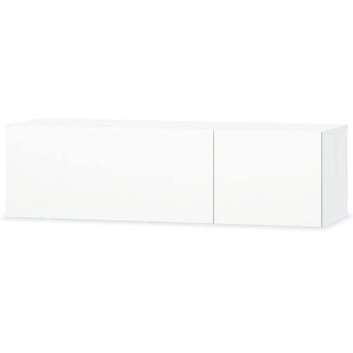 Maison Chic TV omarica - TV stojalo - Televizijska omarica inženirski les 120x40x34 cm visok sijaj bela, (21702390) Cene