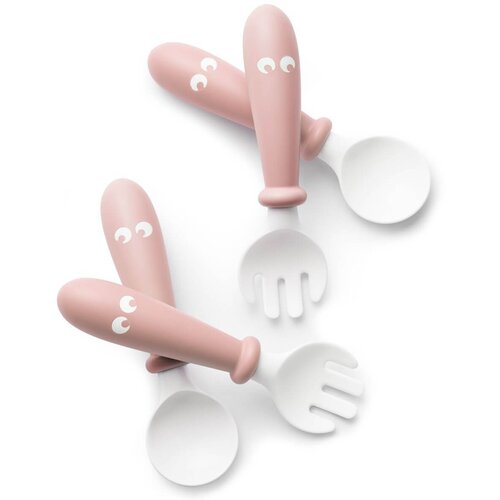 BabyBjörn® 2 dijelni set pribora za jelo powder pink Cijene
