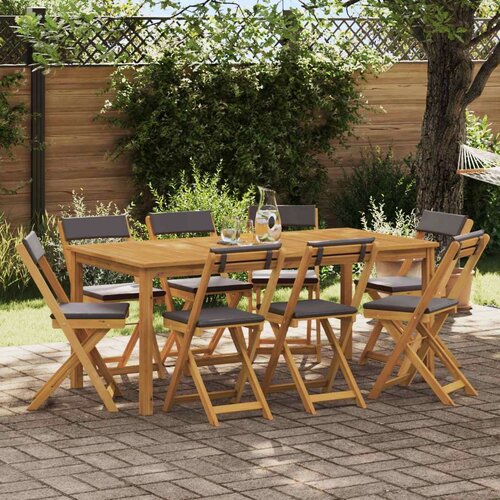  Zunanje bistro stolice 8 pcs Temno siva 40 x 53 x 80 cm, (5000273421) Cene